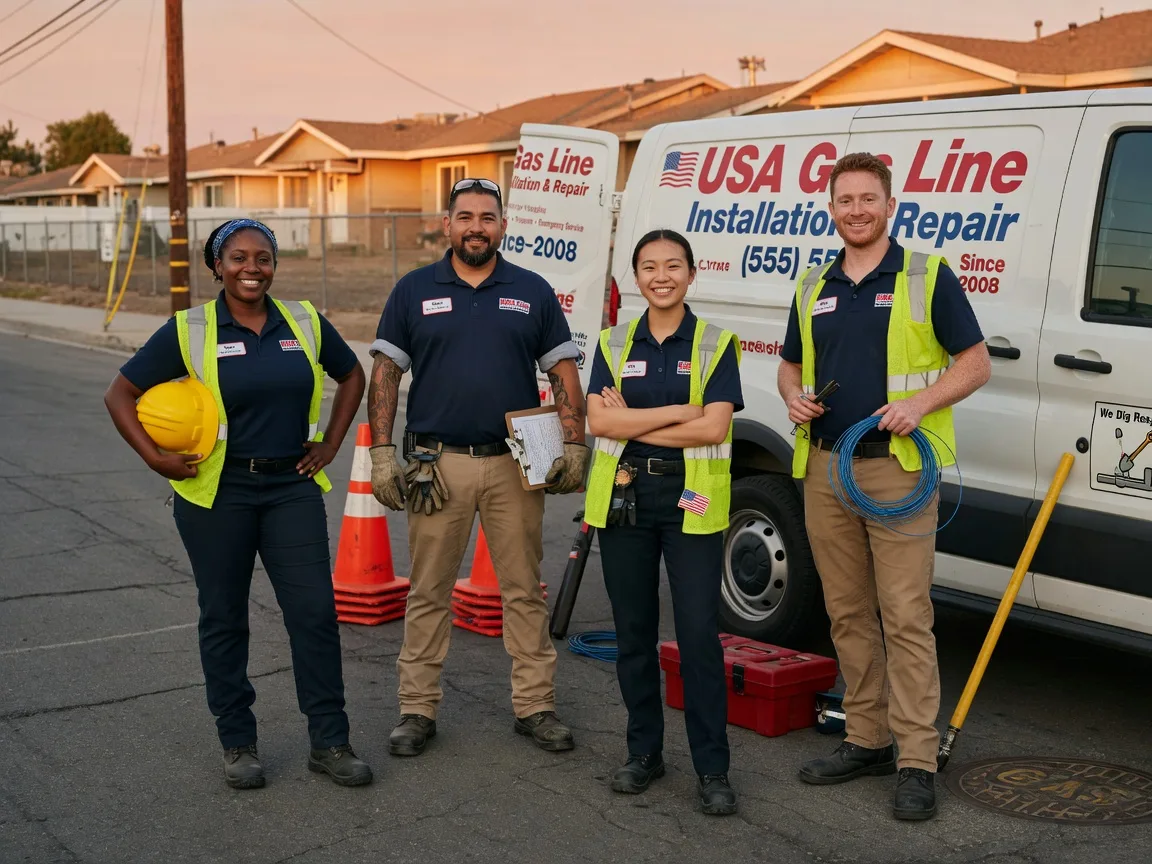 Gas Line Installation company in Ross, ND